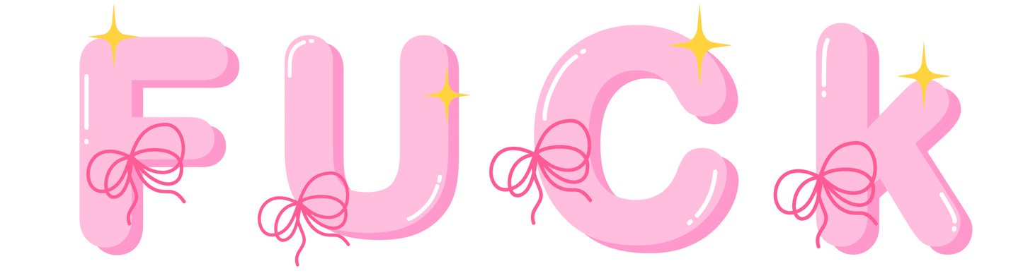 F ˗ˋˏ ♡ ˎˊ˗ uck Bumper Sticker - Digital Dolls