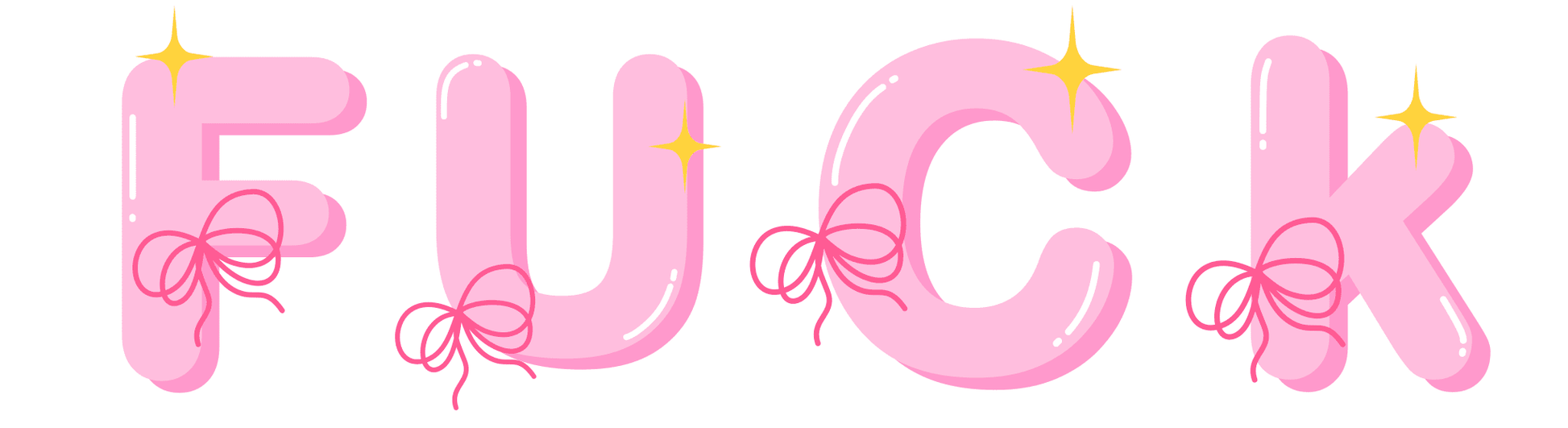 F ˗ˋˏ ♡ ˎˊ˗ uck Bumper Sticker - Digital Dolls