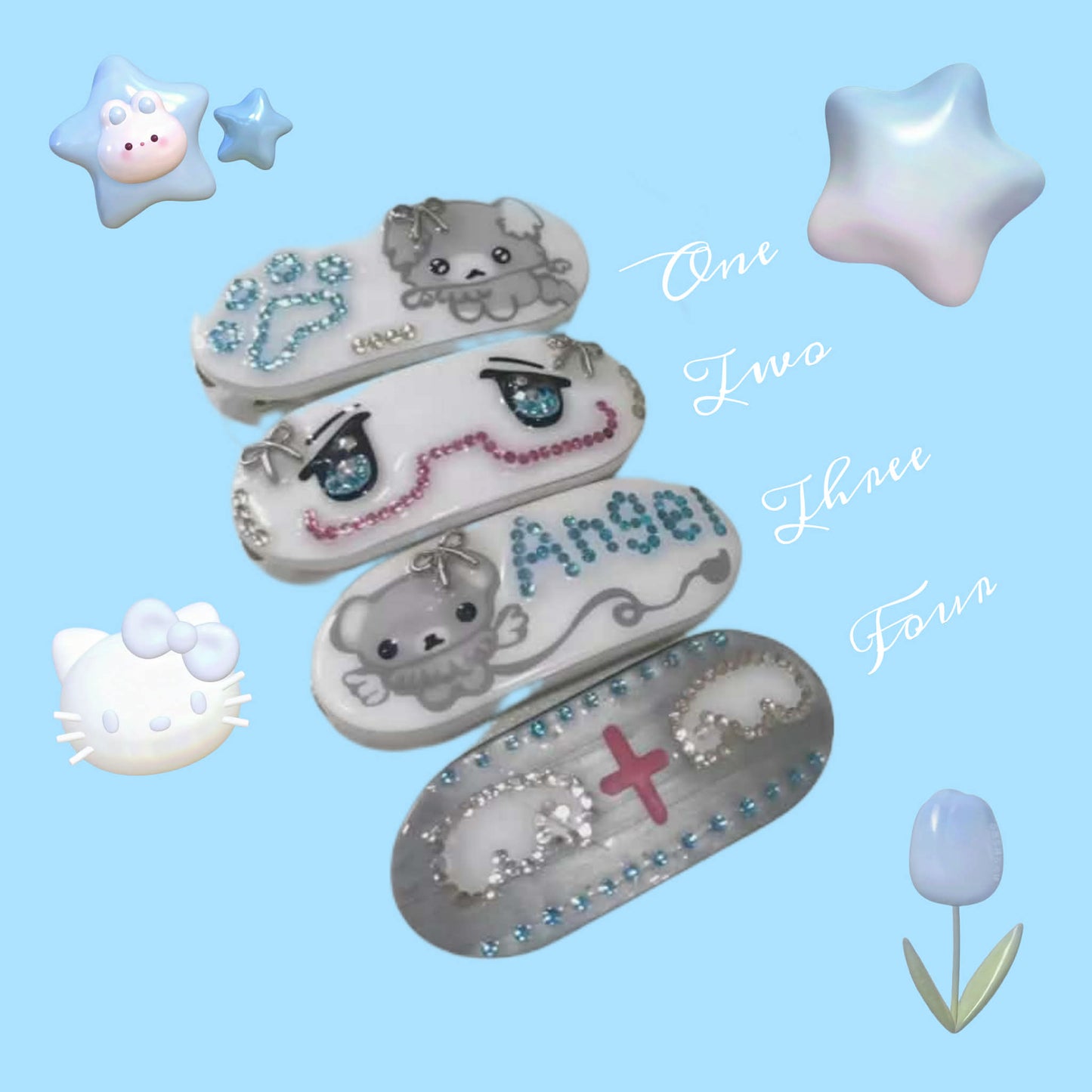 Angelic berets 🩵 🪽 - Digital Dolls