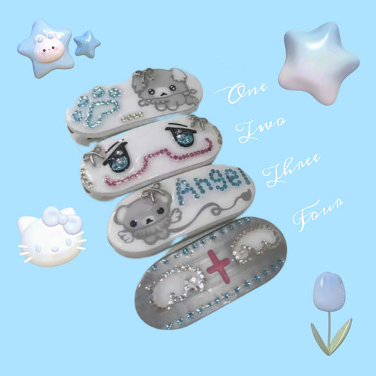 Angelic berets 🩵 🪽 - Digital Dolls
